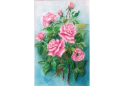 Rose - tecnica mista 30 x 40